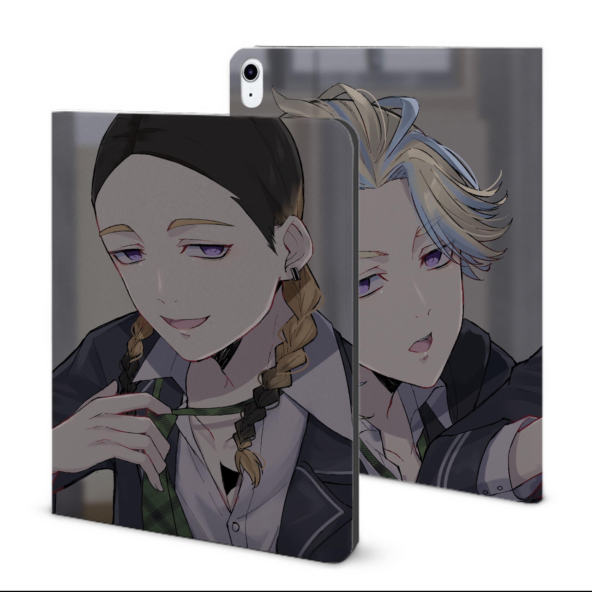 （画像用） 東京リベンジャーズ Tokyo Revengers IPad ケース ブック型 PUレザー TPU 耐衝撃 軽量 薄型 ペン収納なし 全面保護 IPad 各モデル対応